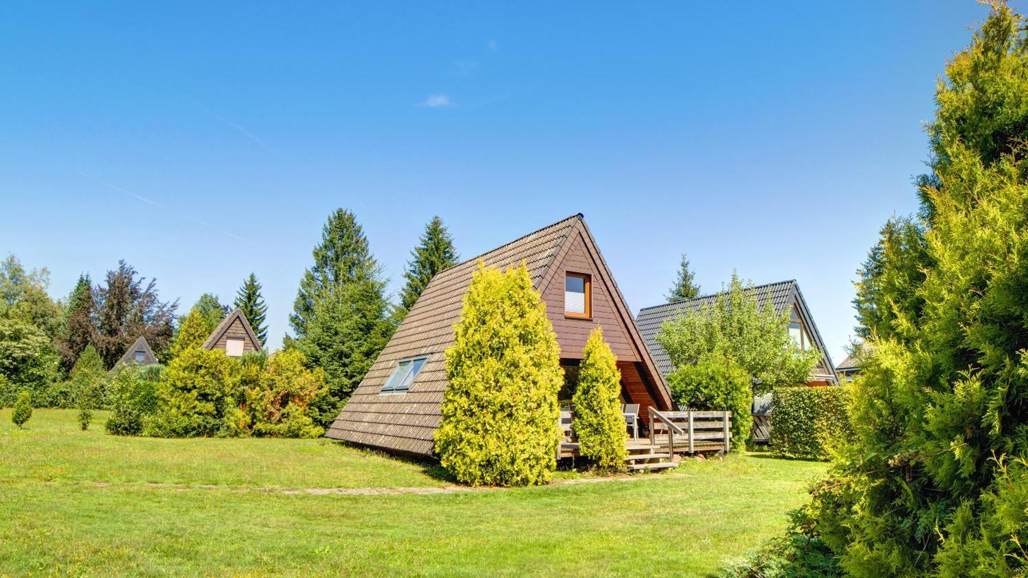 Ferienhaus Auszeit Mit Terrasse Schramberg Bagian luar foto